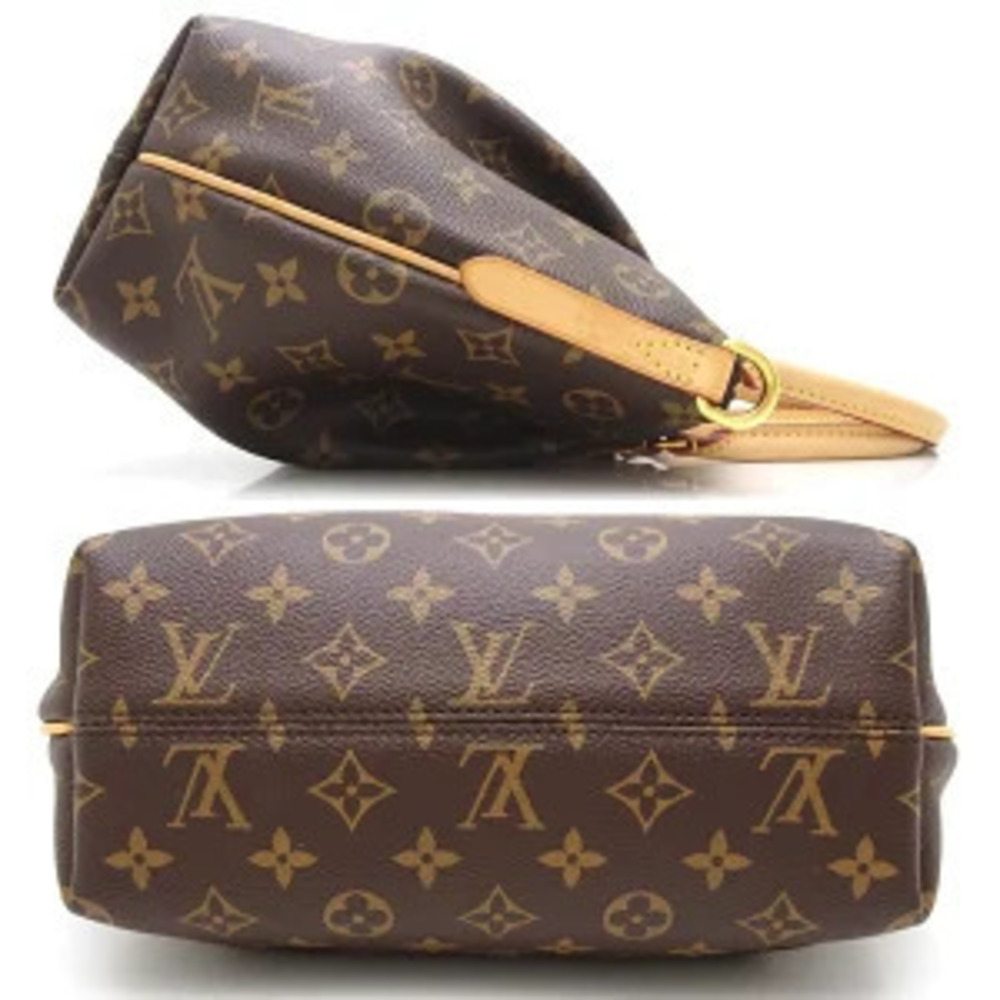 Louis Vuitton Turenne Shoulder Brown Bag Monogram Crossbody